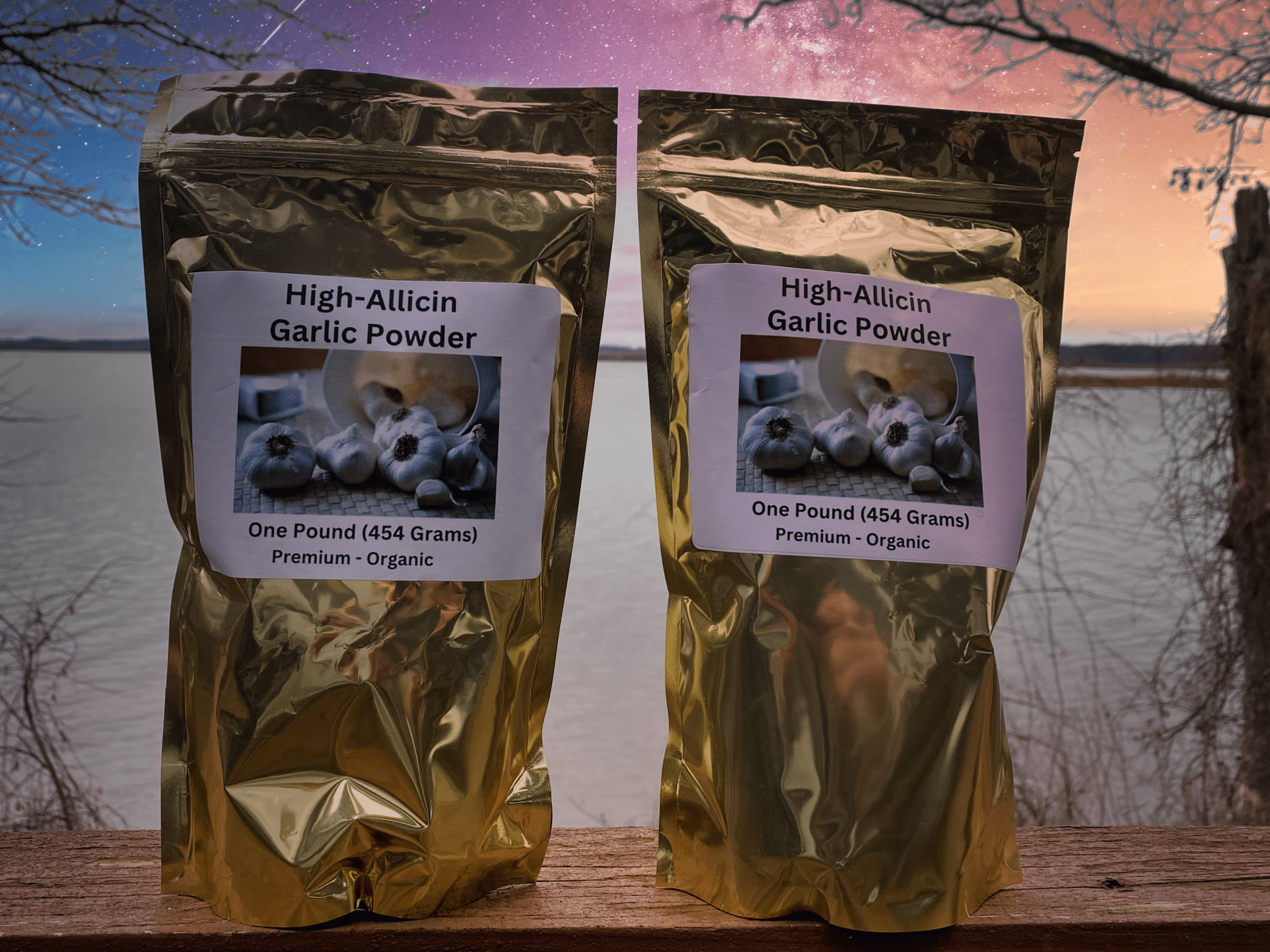 High-Allicin Garlic Powder - 2 lbs image 0