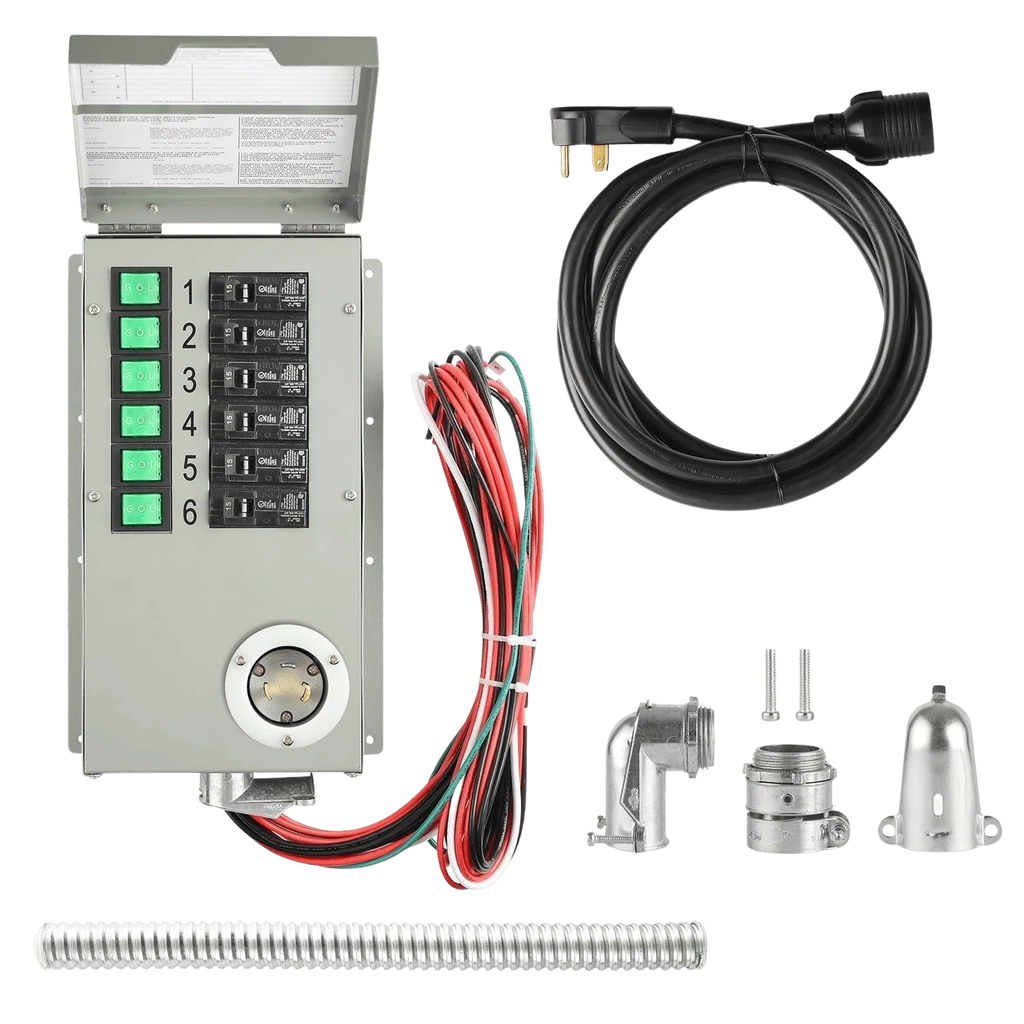 Perfect Power Flex 120V 6-Circuit Non-Automatic Transfer Switch image 0