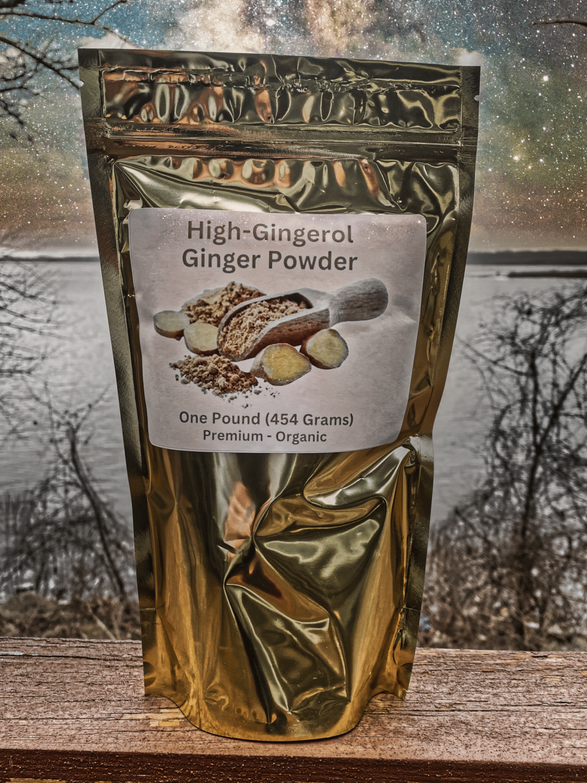 High-Gingerol Ginger Powder - 1 lb image 0