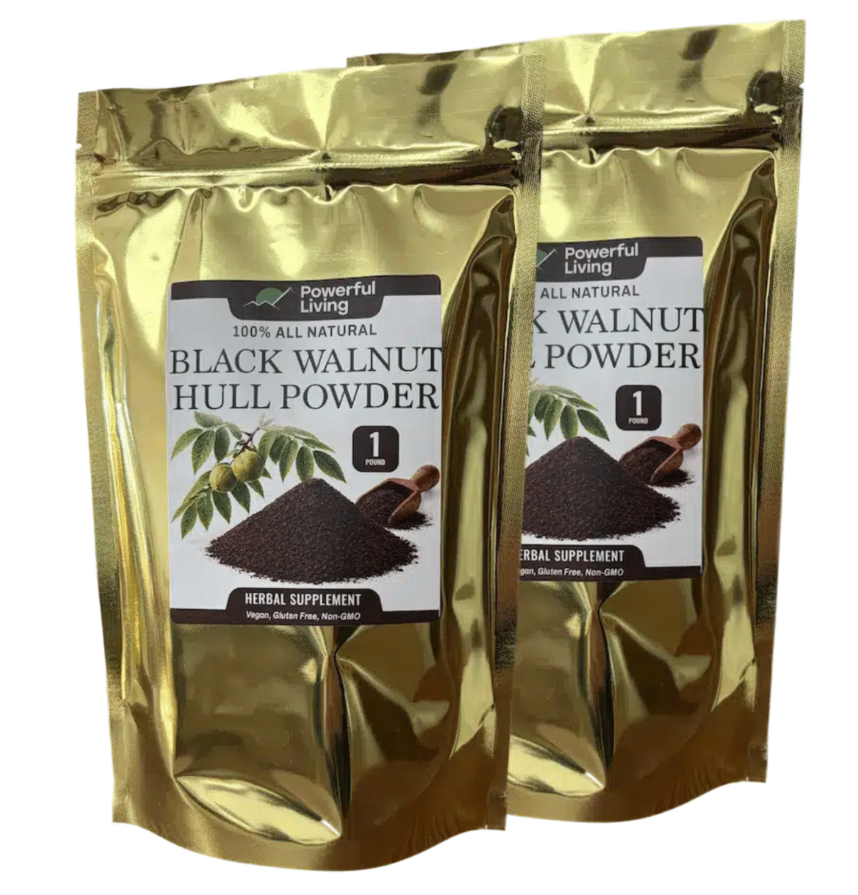 Black Walnut Hull Powder - 2 lbs image 0