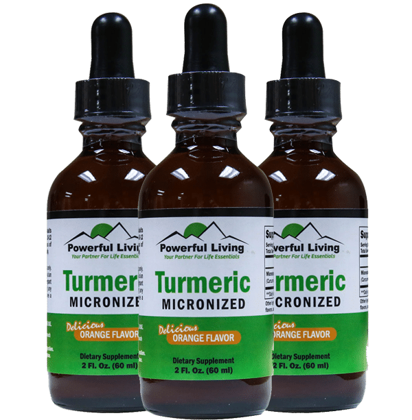 Micronized Turmeric (3 Bottles) image 0